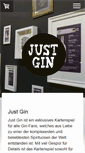 Mobile Screenshot of justgin.net